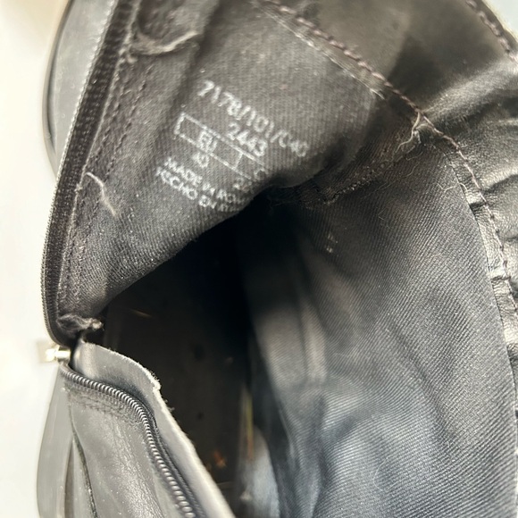 [9] Zara Black Causal Booties - Picture 3 of 9